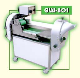 Vegetable cutting equipment